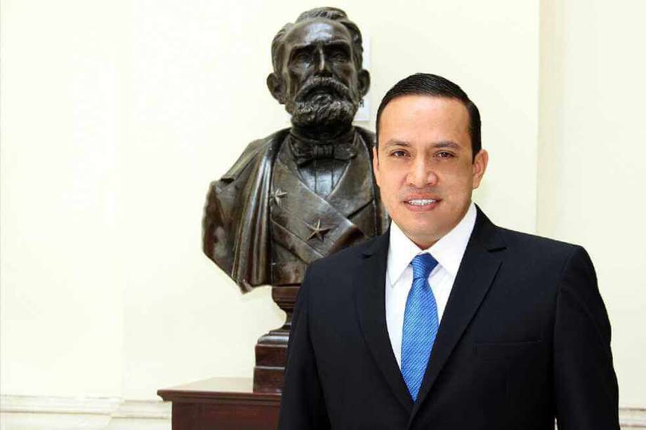 Mauricio Aguilar, gobernador de Santander. / Cortesía