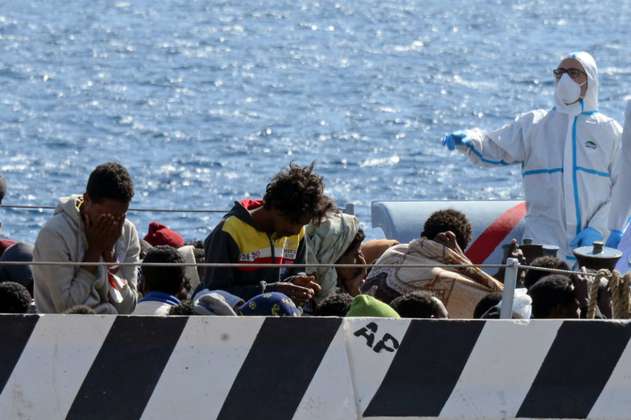 ONU alerta desaparición de 90 migrantes tras naufragio frente a costas de Libia