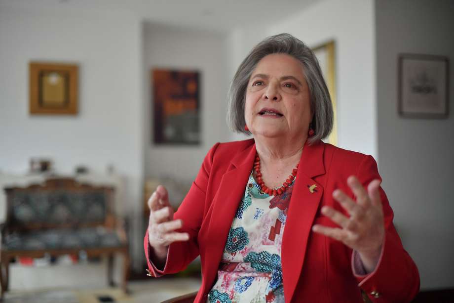 Senadora del Pacto Histórico, Clara López Obregón. 