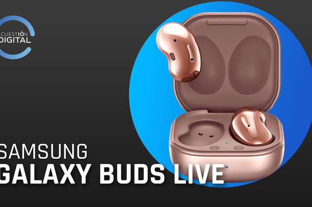 Galaxy Buds Live, los audífonos inalámbricos más pequeños de todo el mercado
