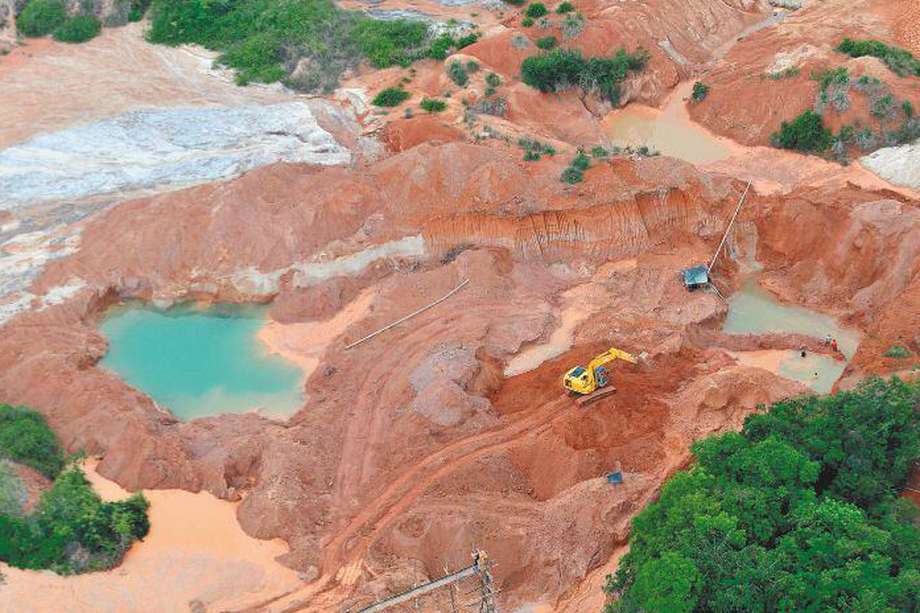 El estudio exploró la minería ilegal en el río Cauca y la ciénaga de Ayapel. / David Campuzano
