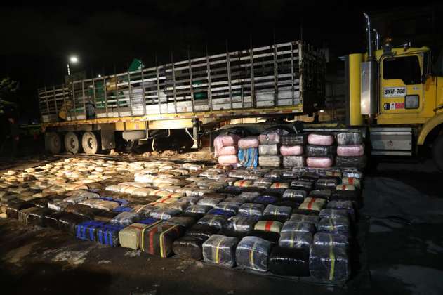 Traficantes alcanzaron a llegar con dos toneladas de marihuana hasta San Andresito, en Bogotá