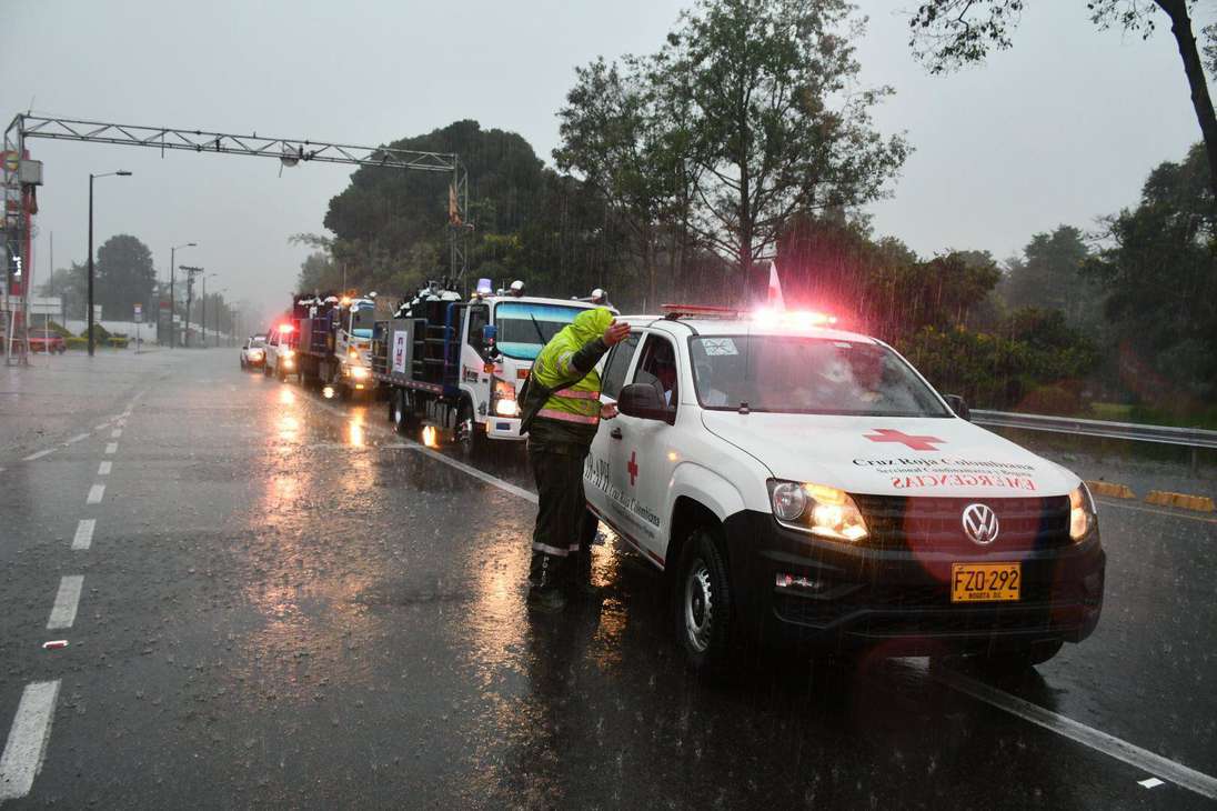 Caravana humanitaria Cruz Roja