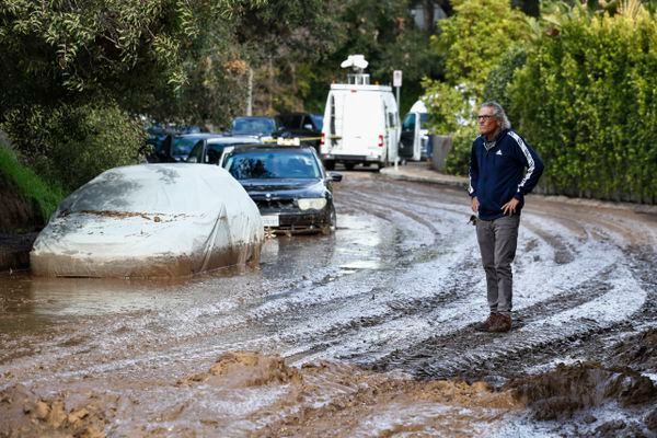 Según los servicios meteorológicos, California sufre el azote de un "incesante desfile de ciclones", que han causado lluvias torrenciales, inundaciones y deslizamientos de tierra.CAROLINE BREHMAN