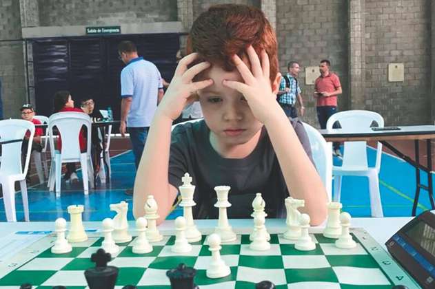 Nicolás Ramírez, el rey del ajedrez infantil en Colombia