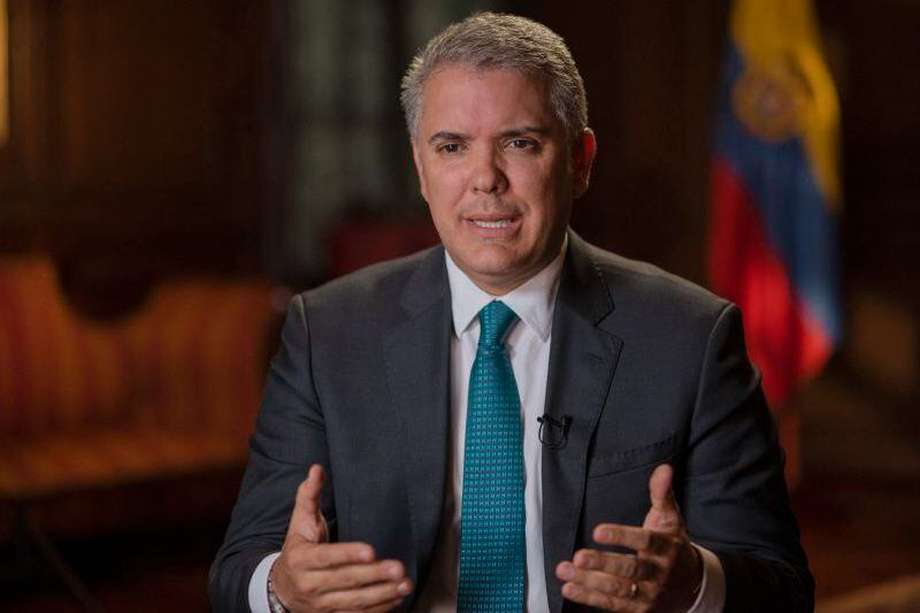 Iván Duque Márquez, presidente de Colombia. 