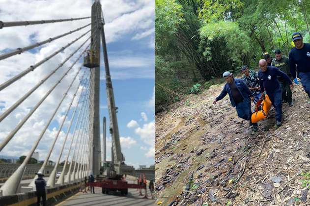 Joven se tiró del puente de la novena en Bucaramanga y sobrevivió