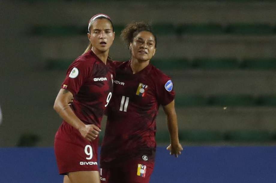Deyna Castellanos y Oriana Altuve marcaron los goles con los que Venezuela derrotó a Perú.