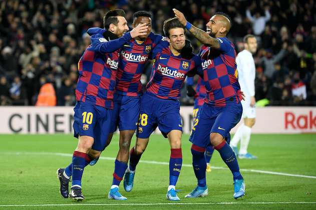 En el estreno de Quique Setién, Messi le da la victoria al Barcelona