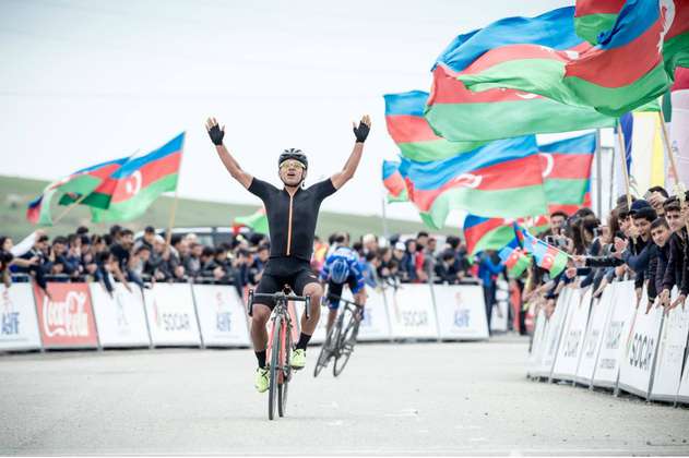 Édwin Ávila gana etapa en el Tour de Azerbaiyán