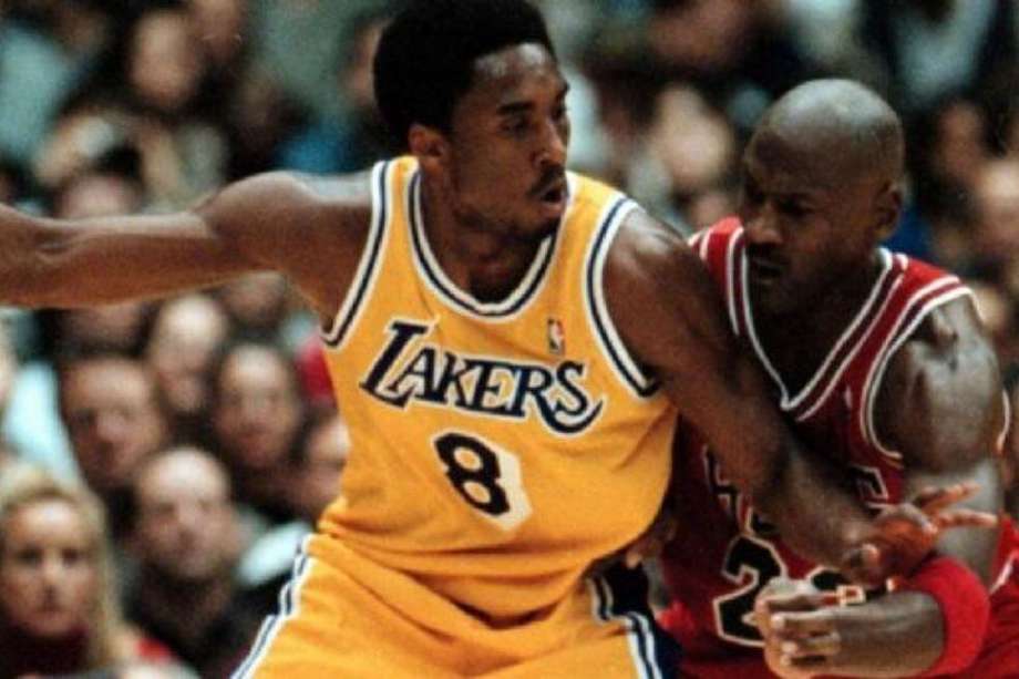 Michael Jordan fue el ídolo más grande que Kobe Bryant tuvo en su vida.