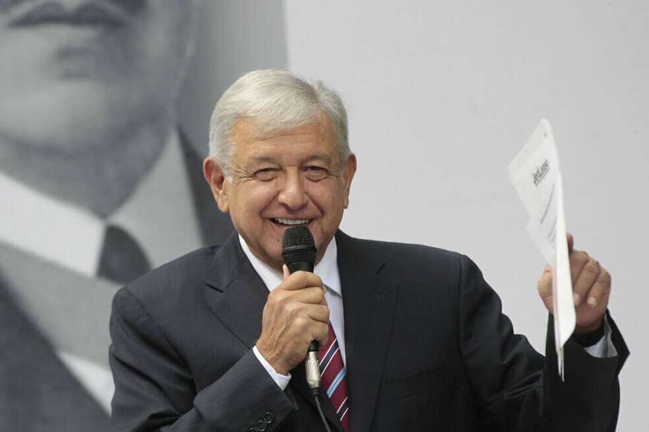 El presidente de México, Andrés Manuel López Obrador, le ofreció asilo político a Julian Assange. / EFE