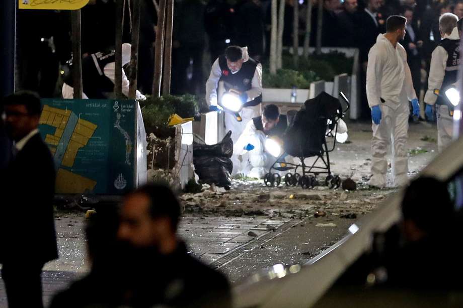 La explosión, en una céntrica calle de Estambul ,  dejó al menos seis muertos y 81 heridos,
