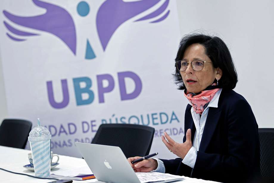 Más de 100 mil víctimas de desaparición es lo que ha identificado la UBPD EFE/Mauricio Dueñas Castañeda
