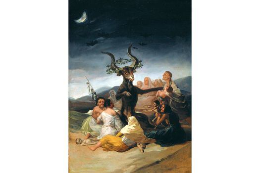 "El Aquelarre", óleo pintado por Francisco de Goya entre 1797 y 1798.
