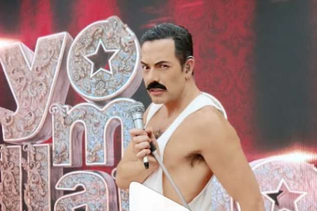 “Yo me llamo Freddie Mercury”: Iván Lalinde sorprendió con su parecido al músico