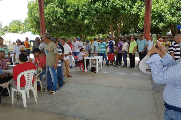 Sin agua y con plan tortuga de jurados, avanzan votaciones de revocatorias en Ocaña y Copey