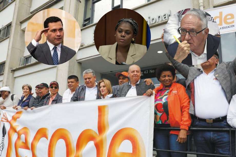 El presidente de Fiduprevisora, Mauricio Marín; la ministra de Educación, Aurora Vergara; y el ministro de Salud, Guillermo Jaramillo, fueron citados a debate de control político.