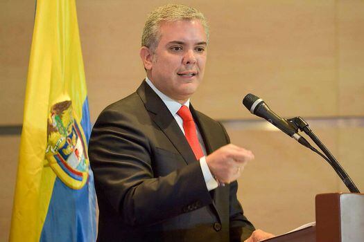 El mandatario aseguró que "la patrona De Colombia nunca nos ha abandonado".  / Presidencia de la República