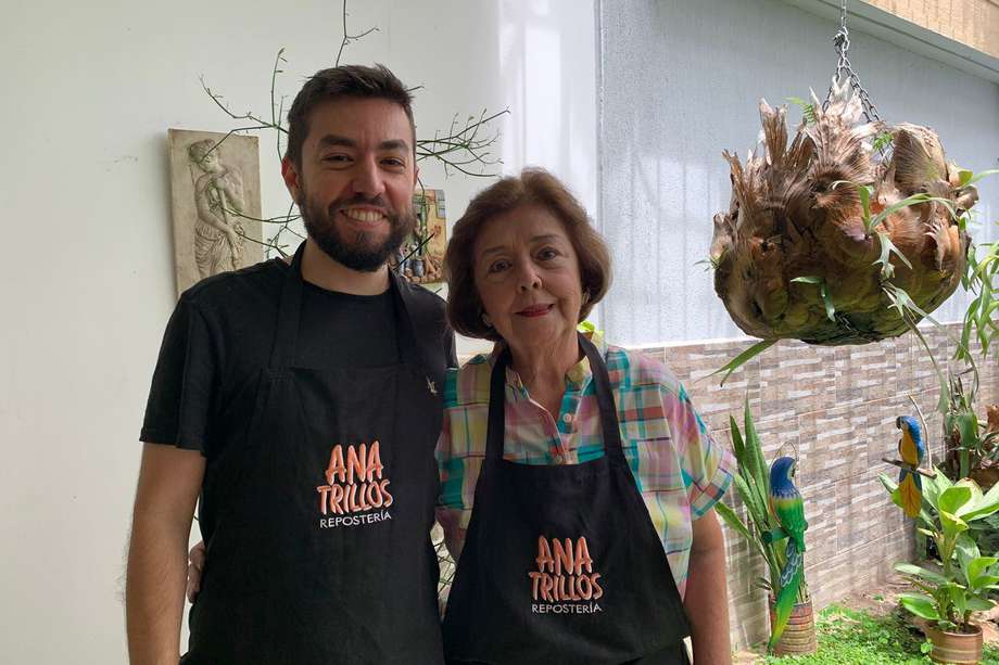 Ellos son Juan Carlos Peralta y Ana Trillos, los emprendedores detrás de "AnaTrillos Repostería".