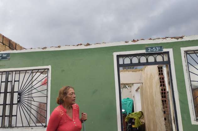 “Estamos sin techo”: tras lluvias, habitantes de Usme piden ayuda por afectaciones