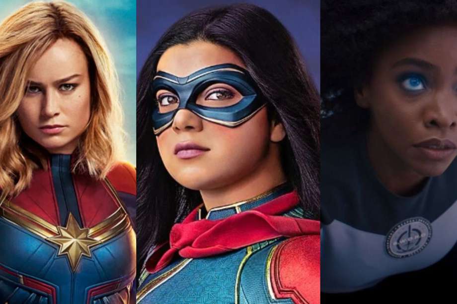 Brie Larson (Capitana Marvel), Iman Vellani (Ms. Marvel) y Teyonah Parrish (Photon) estarán al frente de "The Marvels".