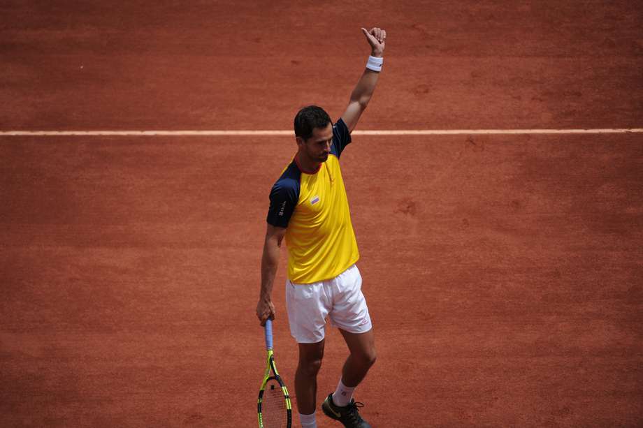 Santiago Giraldo tiene en su registro 35 participaciones en cuadros principales de torneos de Grand Slam y es el colombiano con mayor número de partidos jugados en ATP.