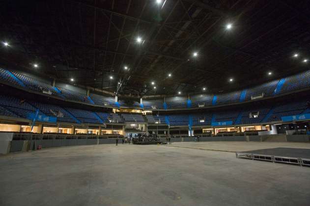 Todo listo: viejo Coliseo El Campín ya es el Movistar Arena