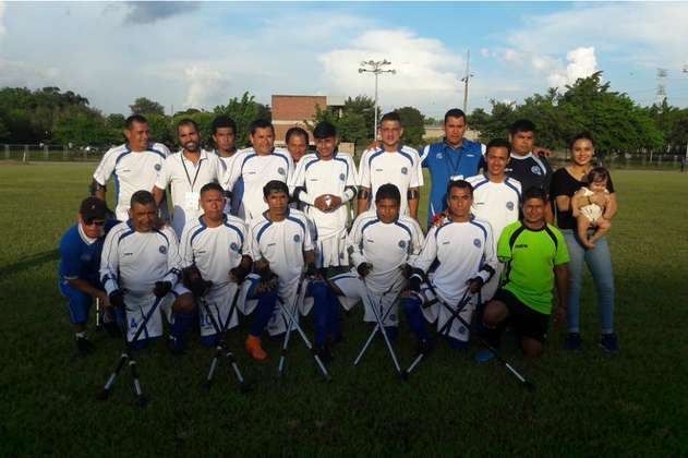 Selección de jugadores con discapacidad de El Salvador, ejemplo de coraje para todo un pueblo