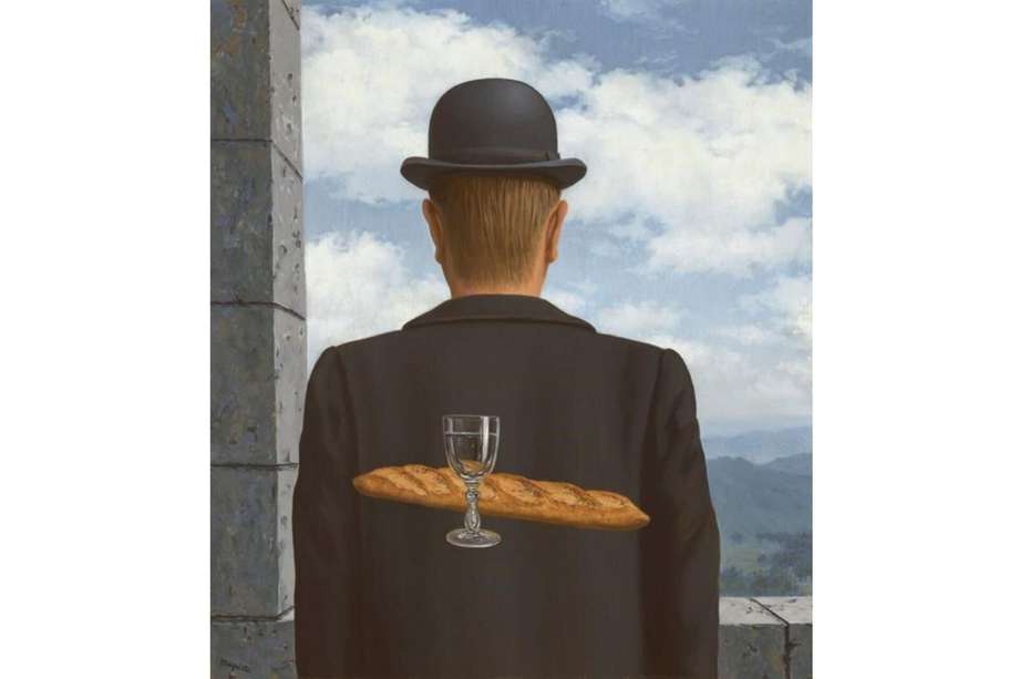 El cuadro ‘L’ami intime’ de René Magritte será subastado entre  30 y 50 millones de libras esterlinas.