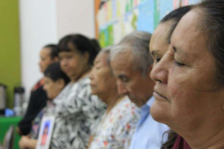 Desde Villavicencio, decenas de mujeres se reunieron a recordar a sus seres queridos desaparecidos.