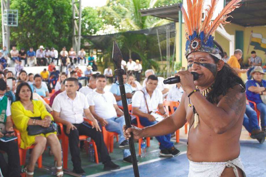 Unos 630 campesinos e indígenas del Putumayo, Caquetá y Piamonte (Cauca) llegaron hasta Puerto Asís para este encuentro. 