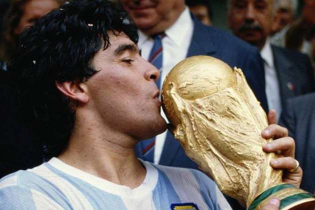 FIFA recordó el gol de Maradona en el Mundial del 86