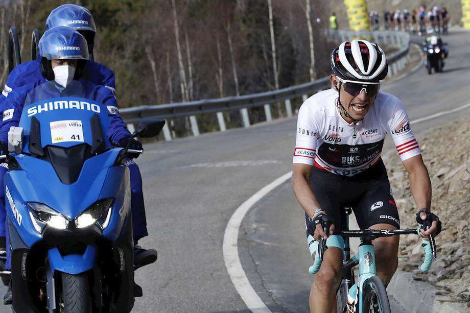 Chaves se impuso en la jornada reina de la Vuelta a Cataluña 2021.