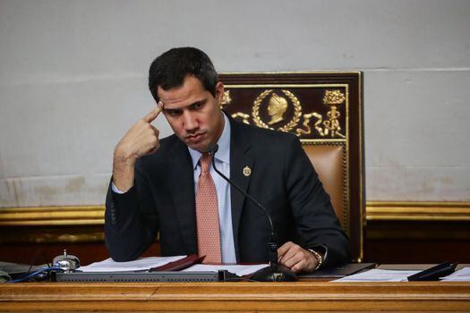 La directiva de Voluntad Popular, partido político de Juan Guaidó, fue suspendida por el TSJ. / EFE