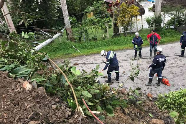 Un muerto deja deslizamiento de tierra en La Palma, Cundinamarca 