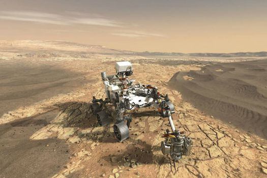 Ilustración del rover Mars 2020. / Nasa