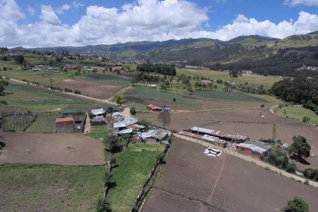 Campesinos modifican plan parcial de Tres Quebradas, en Usme