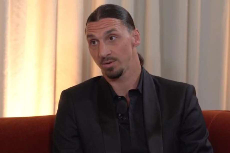 El delantero sueco Zlatan Ibrahimovic en una entrevista con el canal francés France Inter.
