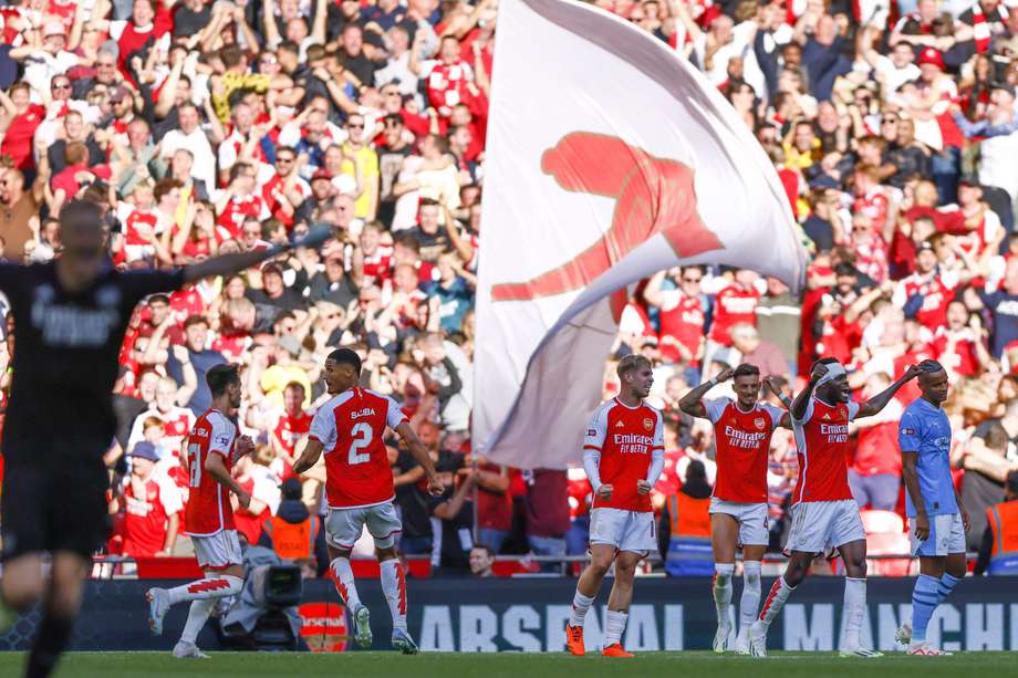 Es la segunda vez que Arsenal, con Mikel Arteta como entrenador, gana la Community Shield en los penaltis.