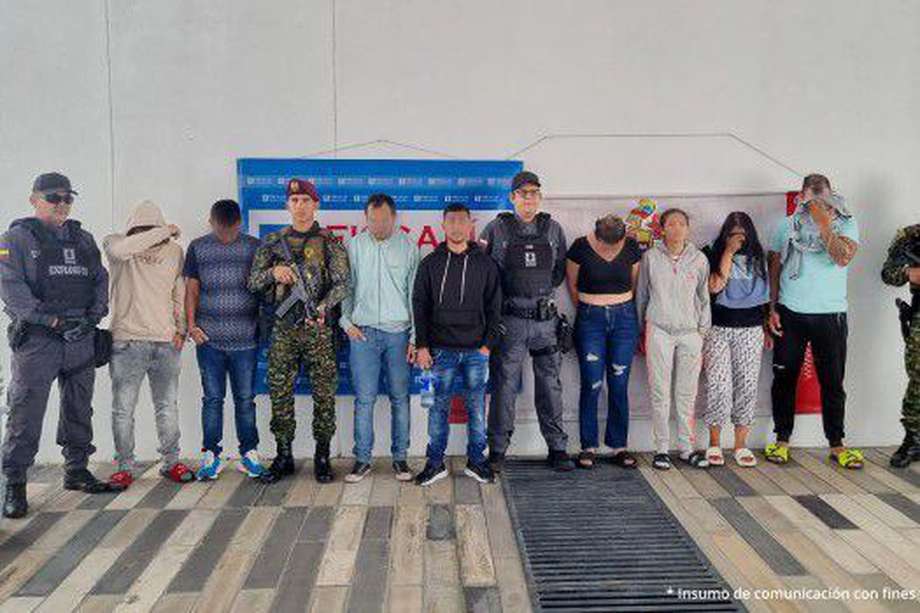 Diez personas fueron capturadas por robar más de $1.000 millones a la alcaldía de Machetá (Cundinamarca).