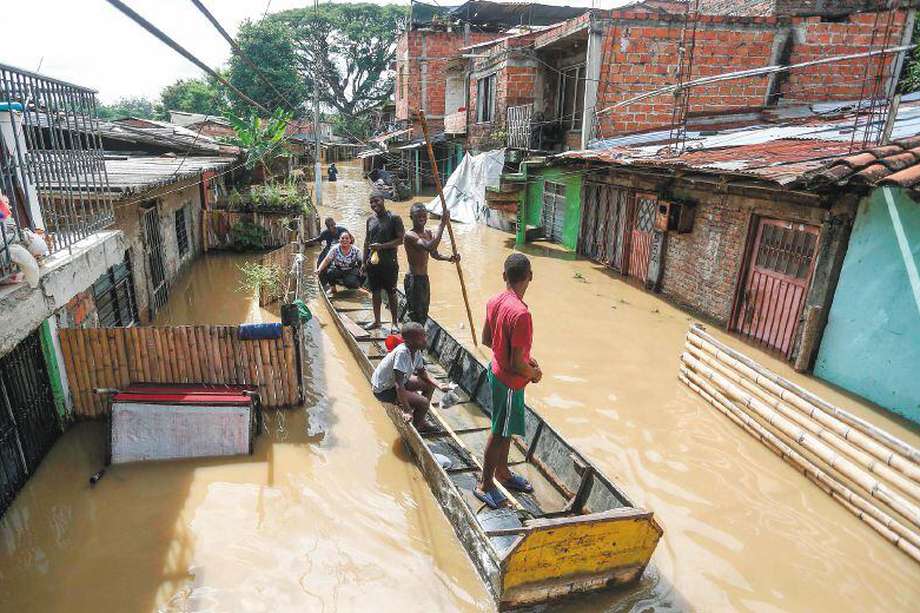 En lo corrido de 2022, por las lluvias  se han registrado 204 muertos, 37 desaparecidos y 281 heridos. / AFP