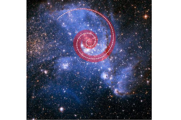 Hubble encuentra estrellas en espiral que dan datos clave sobre el universo primitivo