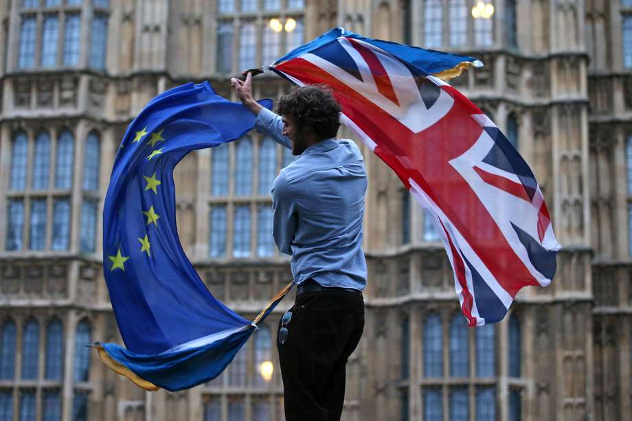 El comercio de Gran Bretaña con la UE ha disminuido desde que el país abandonó el bloque y las empresas se vieron afectadas por nuevos trámites y controles aduaneros. / AFP