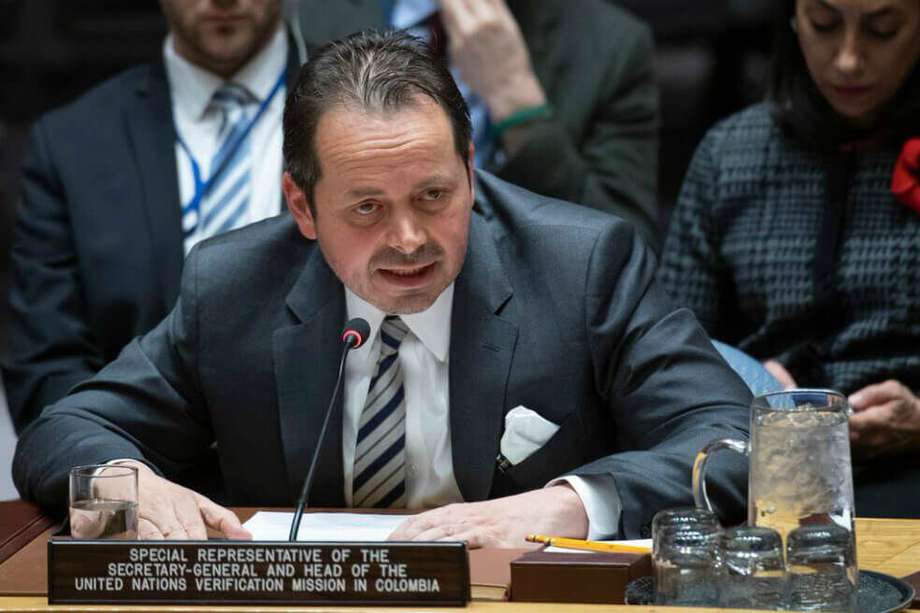 El mexicano Carlos Ruiz Massieu es el jefe de la Misión de Verificación de Naciones Unidas en Colombia. / Cortesía