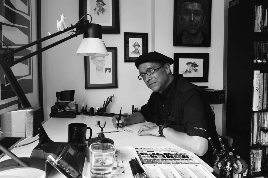José Alberto Martínez, conocido artísticamente como Betto, es caricaturista en El Espectador.