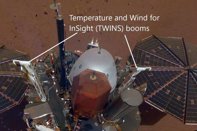 InSight informará a diario cómo está el clima en Marte