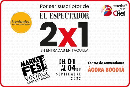 Los productos antique, vintage y anticuarios estarán presentes del 1 al 4 de septiembre en el centro de convenciones Ágora Bogotá.