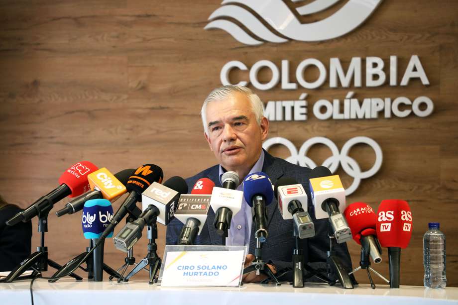 Ciro Solano, presidente del Comité Olímpico Colombiano, confirmó que Barranquilla quedó sin opciones de acoger los Juegos Panamericanos 2027. /Daniela Caro