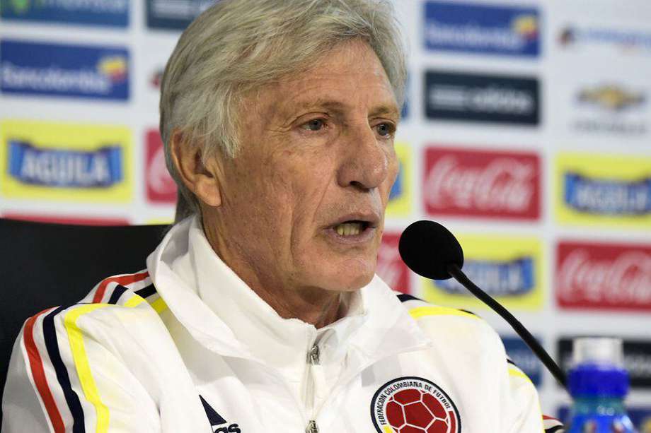 José Pékerman, técnico del seleccionado nacional. Foto: AFP